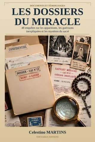 Couverture de Les Dossiers du miracle, de Celestino MARTINS, Edenareia Editions.